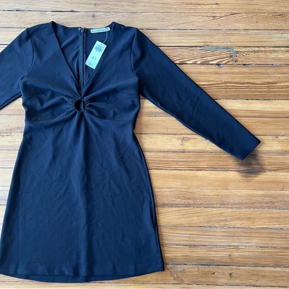 NWT Abercrombie & Fitch Long Sleeve Mini Dress - Picture 3 of 10